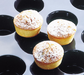 Sasa Demarle Mini Muffin Mold w/ 40 Sections - Silicone, Black (336023)-cityfoodequipment.com