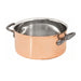 Matfer Bourgeat 367020 3 1/2 qt Copper Sauce Pot - 7 7/8" x 4 1/8"-cityfoodequipment.com