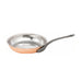 Matfer Bourgeat 369024 9 1/2" Round Frying Pan w/ Solid Metal Handle, Copper-cityfoodequipment.com