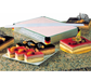 Matfer Bourgeat 370100 3 Piece Stackable Frame Set , (3) Aluminum Frames & (1) Stainless Steel Base Sheet - 23 3/4" x 15 3/-cityfoodequipment.com