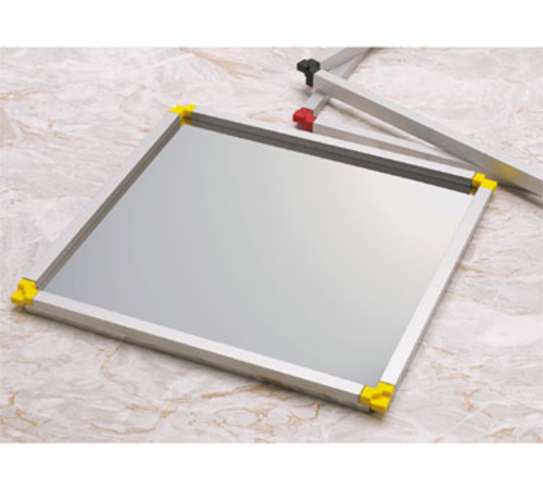 Matfer Bourgeat 370107 Stacking Frame for 370100 - 23 3/4" x 15 3/4" x 3/8", Aluminum-cityfoodequipment.com