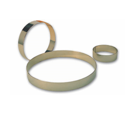 Matfer Bourgeat 371201 4 1/4" Entremets Ring, Stainless Steel-cityfoodequipment.com