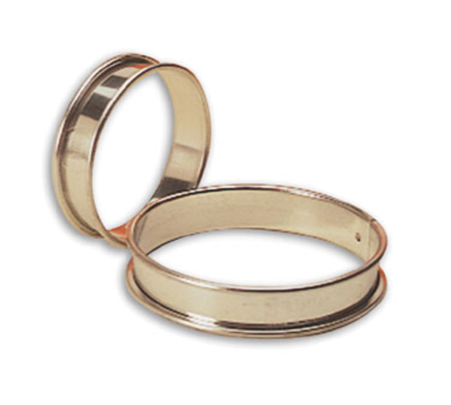 Matfer Bourgeat 371613 8" Round Tart Ring - Stainless Steel-cityfoodequipment.com