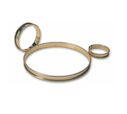 Matfer Bourgeat 371708 4" Round Tart Ring - Stainless Steel-cityfoodequipment.com