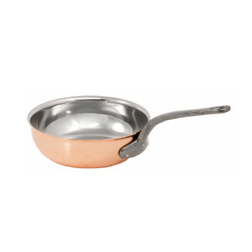 Matfer Bourgeat 373028 11" Copper Saute Pan-cityfoodequipment.com