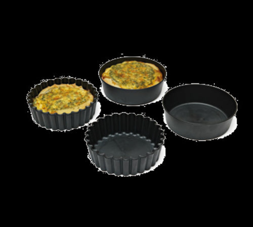 Matfer Bourgeat 345201 Exoglass™ 4" Round Tartlet Mold - Non-Stick, Composite-cityfoodequipment.com