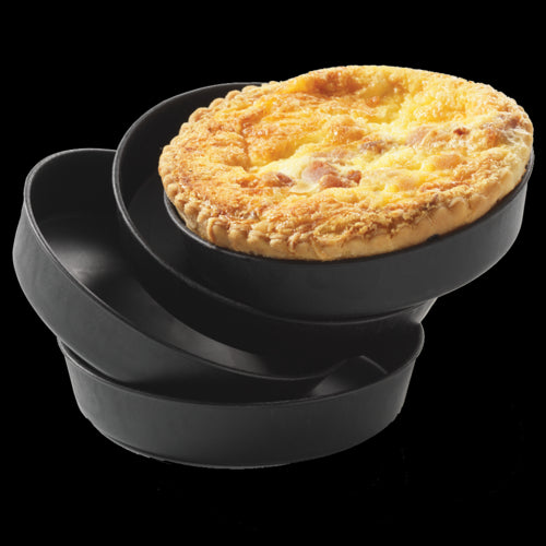 Matfer Bourgeat 345109 Exoglass™ 3 1/2" Round Quiche Mold - Non-Stick, Composite-cityfoodequipment.com