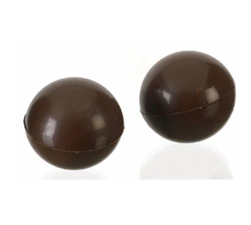 Matfer Bourgeat 380249 Half Sphere Candy Mold w/ 32 Sections - Polycarbonate, Transparent-cityfoodequipment.com