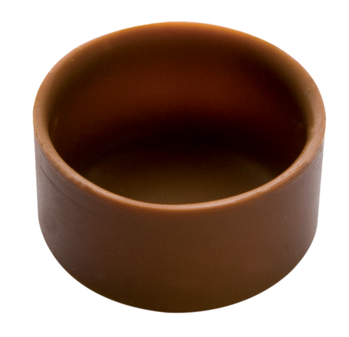 Martellato 383303 Round Shells Chocolate Mold w/ 24 Sections - Polycarbonate, Transparent-cityfoodequipment.com