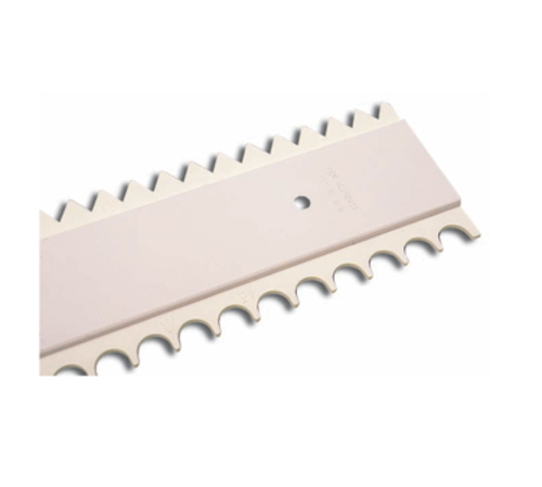 Matfer Bourgeat 421709 Double Sided Decorating & Icing Comb with 5/13" High Teeth, Plastic-cityfoodequipment.com