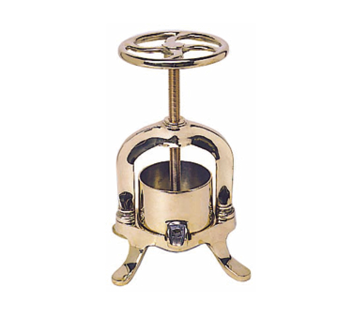 Matfer Bourgeat 612205 Manual Duck/Lobster Press - Brass-cityfoodequipment.com