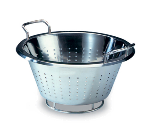 Matfer Bourgeat 713832 7 1/3 qt Colander w/ 12 1/2" Bowl Diameter, Stainless-cityfoodequipment.com