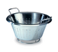 Matfer Bourgeat 713832 7 1/3 qt Colander w/ 12 1/2" Bowl Diameter, Stainless-cityfoodequipment.com