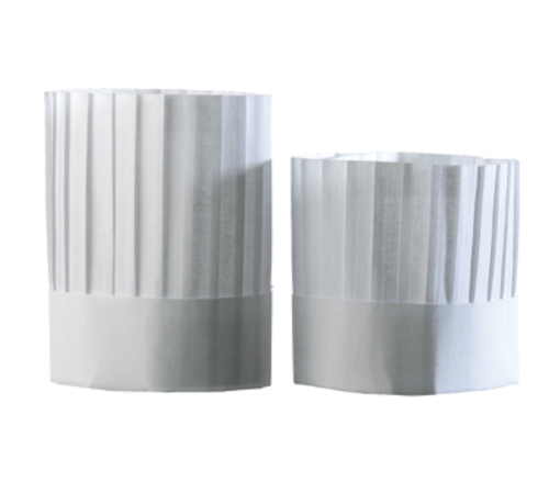 Matfer Bourgeat 760321 7 1/8" Disposable Chef Hat-cityfoodequipment.com