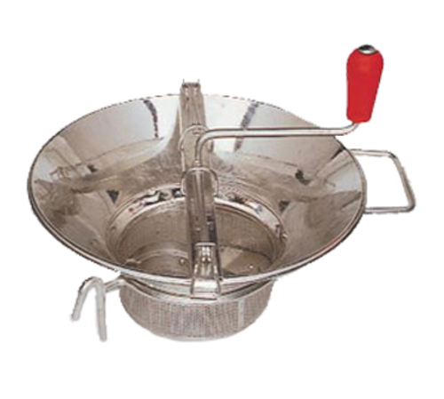 Louis Tellier 8 qt Food Mill w/ (1) Grid, Tin Plated (M530)-cityfoodequipment.com