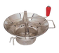 Louis Tellier 8 qt Food Mill w/ (1) Grid, Tin Plated (M530)-cityfoodequipment.com