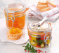 Matfer Bourgeat 532523 8 oz Appetizer/Jam Glass Jar w/ Hinged Lid-cityfoodequipment.com