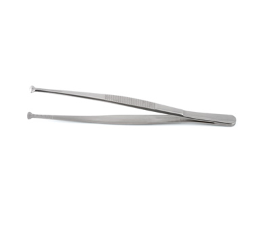 Matfer Bourgeat 652012 5 1/2"L Plating Tongs - Stainless Steel-cityfoodequipment.com