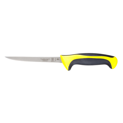 Mercer Culinary M22206YL 6" Boning Knife w/ Yellow Santoprene™/Polypropylene Handle, High Carbon Japanese Steel-cityfoodequipment.com