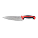 Mercer Culinary M22608RD 8" Chef's Knife w/ Red Santoprene™/Polypropylene Handle, High Carbon Japanese Steel-cityfoodequipment.com
