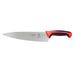 Mercer Culinary M22610RD 10" Chef's Knife w/ Red Santoprene™/Polypropylene Handle, High Carbon Japanese Steel-cityfoodequipment.com