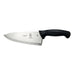 Mercer Culinary M18000 8" Chef's Knife w/ Black Santoprene™/Polypropylene Handle, High Carbon Japanese Steel-cityfoodequipment.com