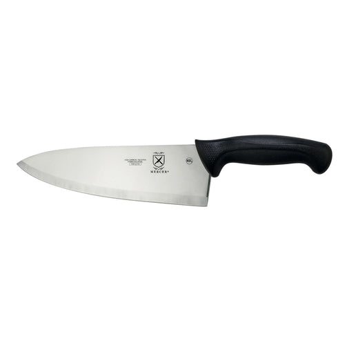 Mercer Culinary M18010 10" Chef's Knife w/ Black Santoprene™/Polypropylene Handle, High Carbon Japanese Steel-cityfoodequipment.com