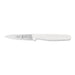 Mercer Culinary M18170 3" Paring Knife w/ White Polypropylene Handle, High Carbon Japanese Steel-cityfoodequipment.com