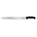 Mercer Culinary M13914 14" Granton Slicer Knife w/ Black Santoprene™/Polypropylene Handle, High Carbon Japanese Steel-cityfoodequipment.com