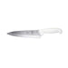 Mercer Culinary M18110 8" Chef's Knife w/ White Polypropylene Handle, High Carbon Japanese Steel-cityfoodequipment.com