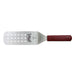 Mercer Culinary M18310 8" x 3" Perforated Turner w/ Red Nylon Handle, Stainless Steel-cityfoodequipment.com