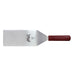 Mercer Culinary M18350 8" x 4" Turner w/ Red Nylon Handle, Stainless Steel-cityfoodequipment.com
