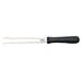 Mercer Culinary M14007 7" Carving Fork w/ Black Polypropylene Handle, High Carbon Japanese Steel-cityfoodequipment.com