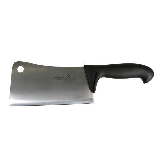 Mercer Culinary M14707 7" Cleaver w/ Black POM Polypropylene Handle, High-Carbon German Steel-cityfoodequipment.com