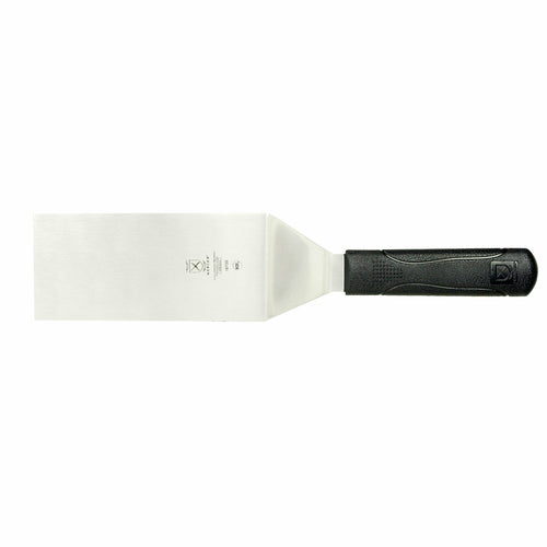 Mercer Culinary M18720 6" x 3" Turner w/ Black Polypropylene Handle, High Carbon Japanese Steel-cityfoodequipment.com