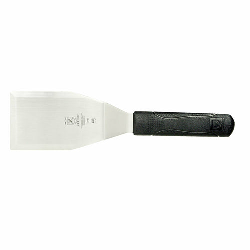Mercer Culinary M18740 Turner w/ 5" x 3" Blade - Stainless Steel, Polypropylene Handle-cityfoodequipment.com