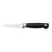 Mercer Culinary M20003 3 1/2" Paring Knife w/ Santoprene™ Black Handle, Carbon Steel-cityfoodequipment.com