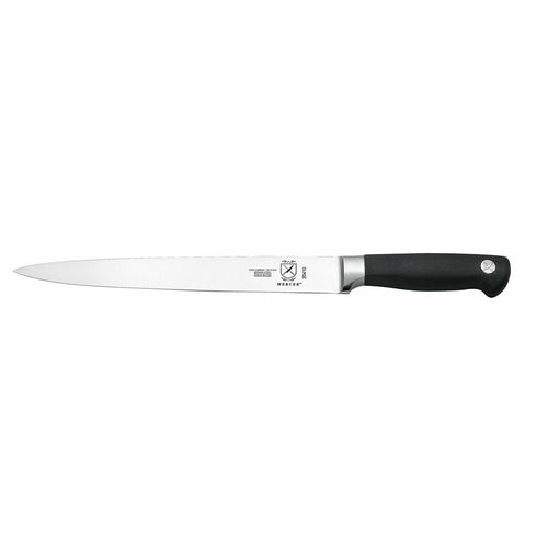 Mercer Culinary M20410 10" Carving Knife w/ Black Non-Slip Santoprene™ Handle, High-Carbon German Steel-cityfoodequipment.com