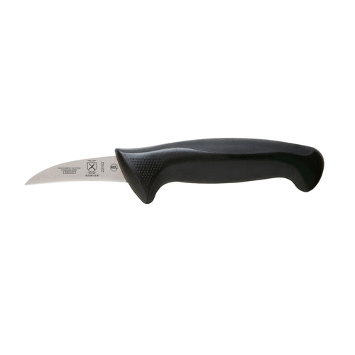 Mercer Culinary M22102 2 1/2" Peeling Knife w/ Santoprene™/Polypropylene Handle, High-Carbon Japanese Steel-cityfoodequipment.com