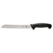 Mercer Culinary M22508 8" Bread Knife w/ Black Santoprene™/Polypropylene Handle, High Carbon Japanese Steel-cityfoodequipment.com