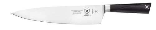 Mercer Culinary M19090 9" Chef's Knife w/ Black Ergonomic POM Handle, High-Carbon German Steel-cityfoodequipment.com