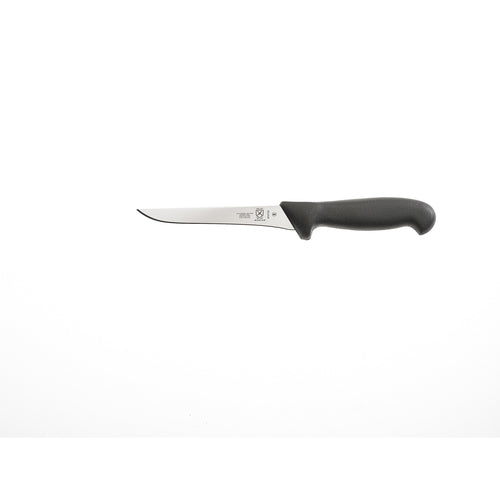 Mercer Culinary M13702 5 1/10" Boning Knife w/ Black Textured Nylon Handle, High-Carbon German Steel-cityfoodequipment.com