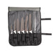 Mercer Culinary M21821WH 8 Piece Knife Set w/ Detachable & Adjustable Strap Pocket Roll-cityfoodequipment.com