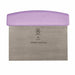 Mercer Culinary M18810PU Dough Cutter/Scraper w/ Purple Polypropylene Handle - 6" x 3", High Carbon Japanese Steel-cityfoodequipment.com