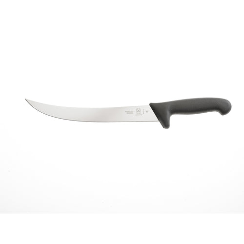 Mercer Culinary M13714 10" Breaking Knife w/ Black Textured Glass-Reinforced Nylon Handle, Ice Hardened High-Carbon German-cityfoodequipment.com