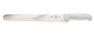 Mercer Culinary M18144 12" Slicer Knife w/ White Polypropylene Handle, High Carbon Japanese Steel-cityfoodequipment.com