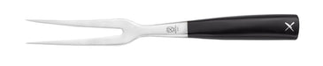 Mercer Culinary M19015 6 1/4" Carving Fork w/ Black Ergonomic POM Handle, High-Carbon German Steel-cityfoodequipment.com