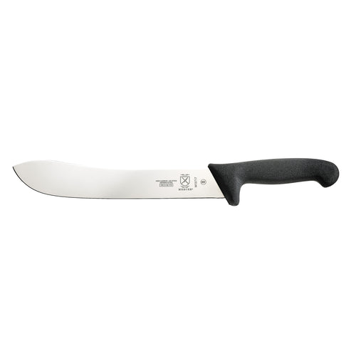 Mercer Culinary M13717 10" Butcher Knife w/ Black Textured Glass-Reinforced Nylon Handle, Ice Hardened High-Carbon German S-cityfoodequipment.com