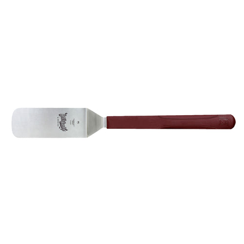 Mercer Culinary M18330 8" x 3" Turner w/ Red Nylon Handle, Stainless Steel-cityfoodequipment.com