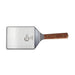 Mercer Culinary M18490 6" x 5" Turner w/ Rosewood Handle, Stainless Steel-cityfoodequipment.com